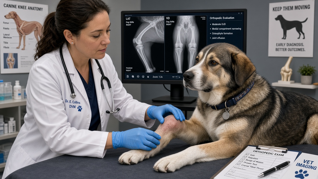 TPLO surgery for dogs Virginia orthopedic knee evaluation
